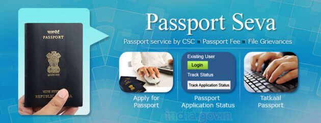 How to apply official Passport Seva website